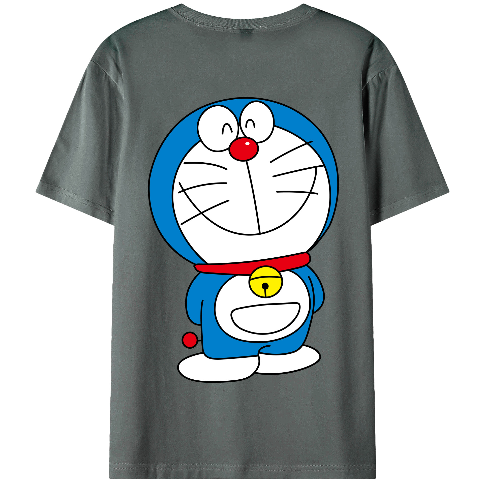 （画像用） ドラえもん Doraemon 綿100％半袖Tシャツ（背面プリント）